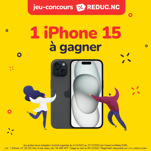 Gagne un iphone 15